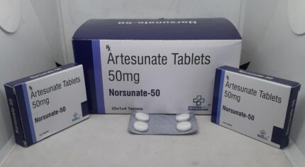 Norsunate-50 (Artesunate Tablets 50 mg) 1 Box 80 Tablets