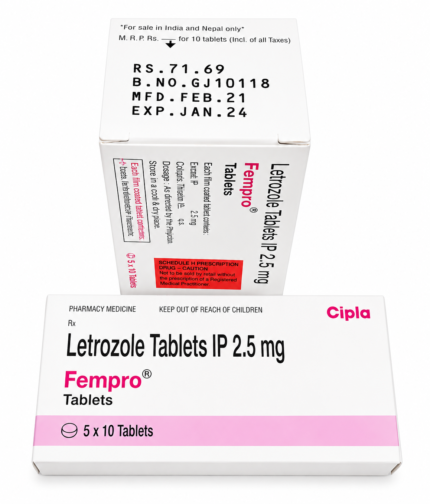 Letrozole Tablets IP 2.5 mg